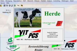 Screenshot Herde Startbildschirm